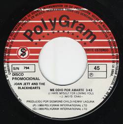 Joan Jett And The Blackhearts : Me Odio por Amarte (I Hate Myself for Loving You)